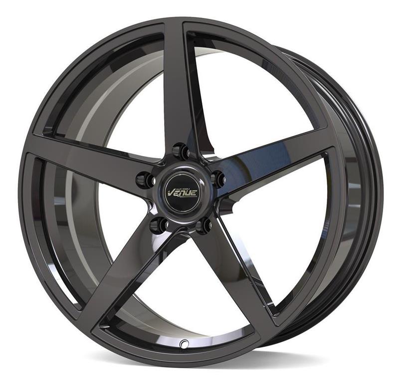 Venue Evo5 Gloss Black J8.5 R18 5X108 ET40 CB63.4