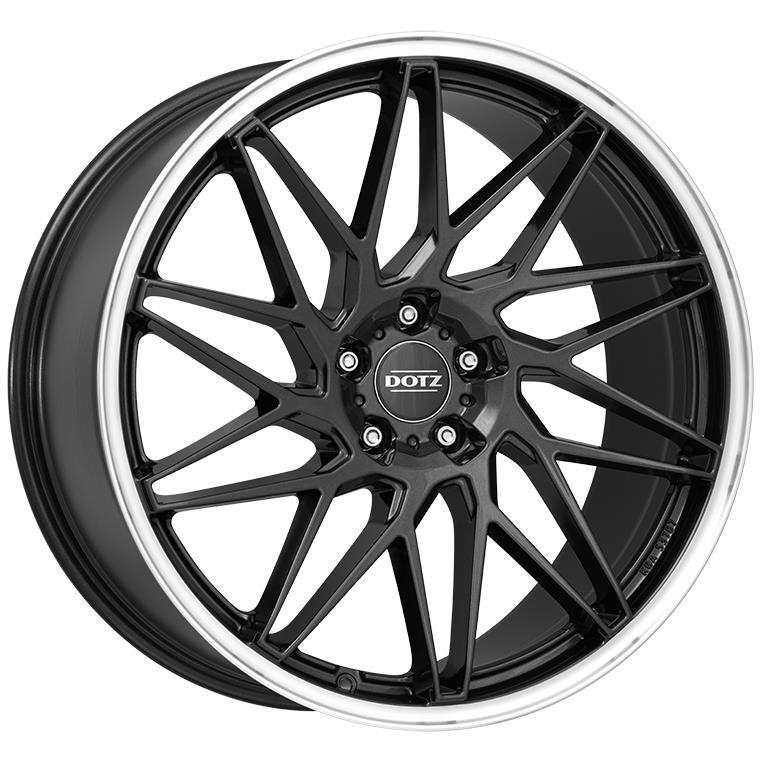 Dotz Tanaka dark Gunmetal/polished lip J10 R20 5X120 ET40 CB72.6