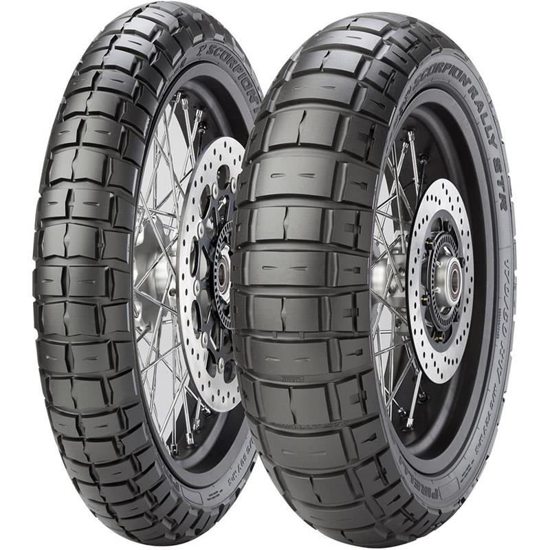 110/80R19 Pirelli SCORPION RALLY STR 59V TL ENDURO ON/OFF Front M+S