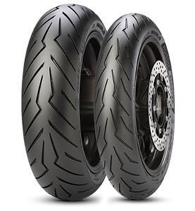 120/70-15 Pirelli DIABLO ROSSO SCOOTER 56S TL SCOOTER SPORT TOURING Front