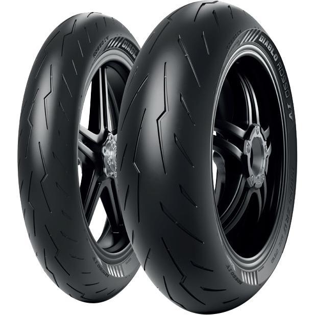 180/60ZR17 Pirelli DIABLO ROSSO IV 75W TL SPORT TOURING & TRACK Rear